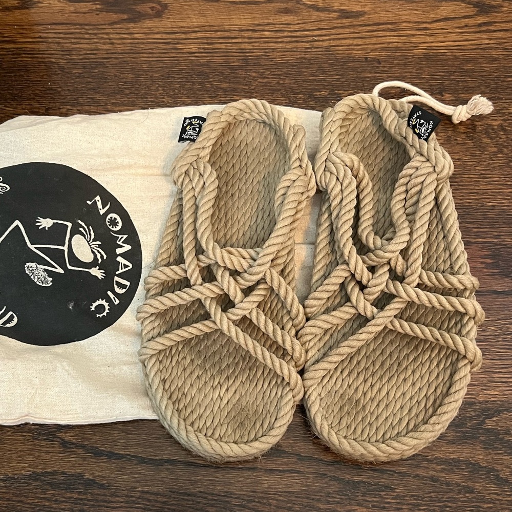 Nomadic State of Mind Rope Sandals